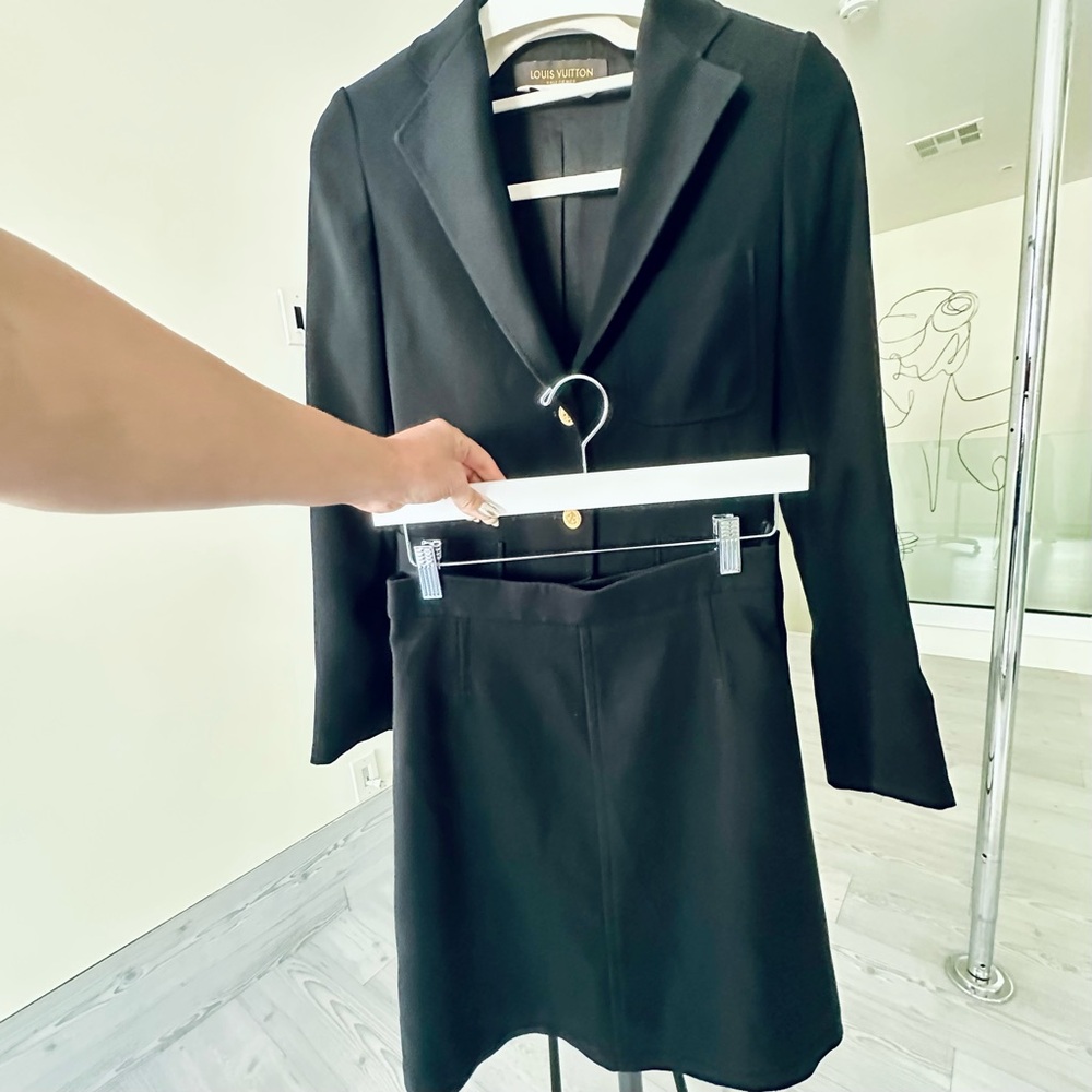 Louis Vuitton Uniform Shirt & Jacket Suit 36 / S